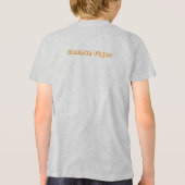 「宇宙潮に乗る」 トライブレンドＴシャツ (裏面)