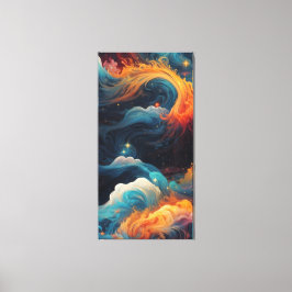 宇宙火炎流 キャンバスプリント