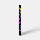 宇宙熱狂する士 iPhoneケース (左側面)