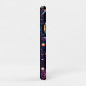 宇宙牡羊座のアート: 星々と惑星に囲まれた神秘的な表現 Case-Mate iPhoneケース (裏面/右)