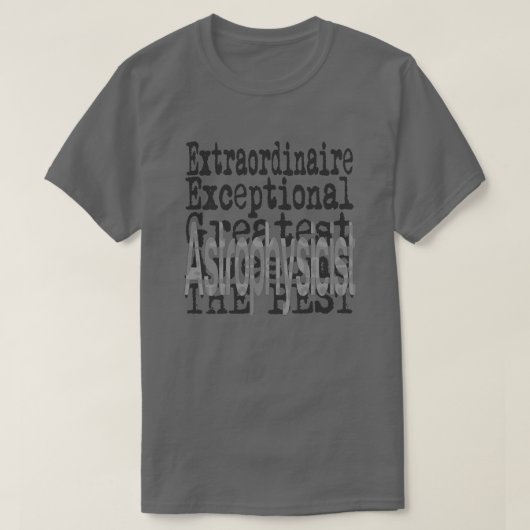 宇宙物理学者 Tシャツ (デザイン正面)