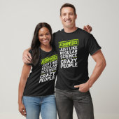 宇宙物理熱狂する学者宇宙物理学者 Tシャツ (ユニセックス)
