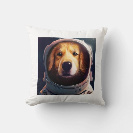 宇宙犬 クッション (正面)