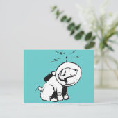 宇宙犬 ポストカード (スタンド正面)