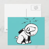 宇宙犬 ポストカード (正面/裏面)