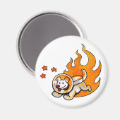 宇宙犬 マグネット (正面/裏面)