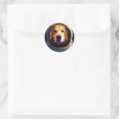 宇宙犬 ラウンドシール (バッグ)