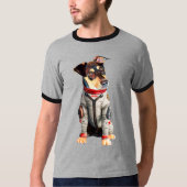 宇宙犬 Tシャツ (正面)