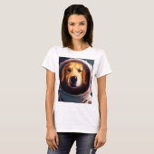 宇宙犬 Tシャツ (正面フル)