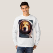 宇宙犬 Tシャツ (正面フル)