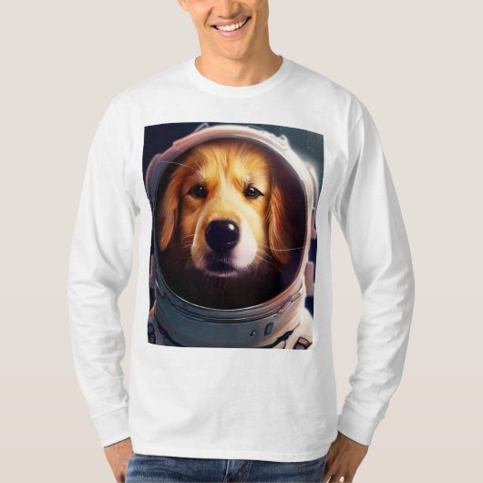 宇宙犬 Tシャツ (正面)