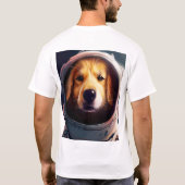 宇宙犬 Tシャツ (裏面)