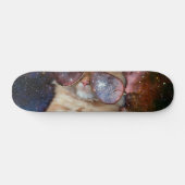 宇宙猫がサングラスをかけている スケートボード (横)