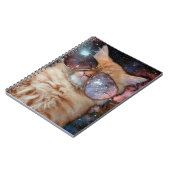 宇宙猫がサングラスをかけている ノートブック (左側)