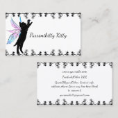 宇宙猫のタンポポ 名刺 (正面/裏面)