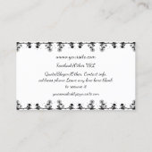 宇宙猫のタンポポ 名刺 (裏面)