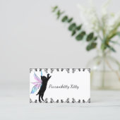 宇宙猫のタンポポ 名刺 (スタンド正面)