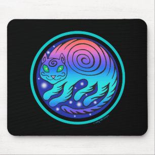 宇宙猫のマウスパッド マウスパッド