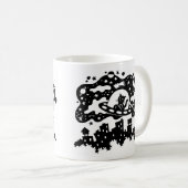 宇宙猫のマグ コーヒーマグカップ (正面右)