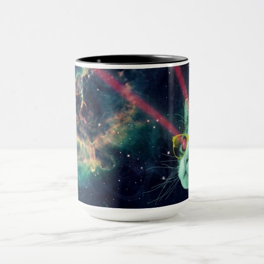 宇宙猫のマグ マグカップ (中央)