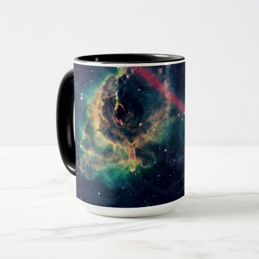 宇宙猫のマグ マグカップ (正面左)