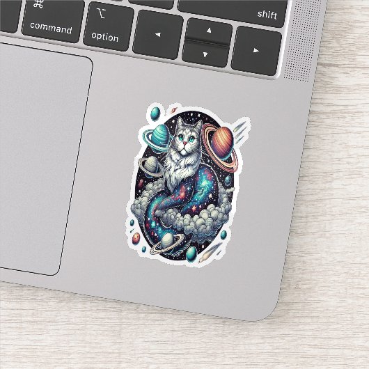 宇宙猫の天上の冒険 シール (詳細)