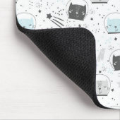 宇宙猫の水のマウスパッド マウスパッド (コーナー)