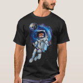 宇宙猫のTシャツ Tシャツ (正面)