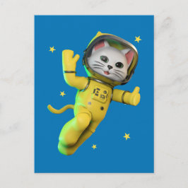 宇宙猫アニメーション ポストカード