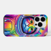 宇宙猫ケース iPhoneケース (裏面横)