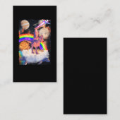 宇宙猫乗りトレックスカメプラネッツ宇宙 名刺 (正面/裏面)