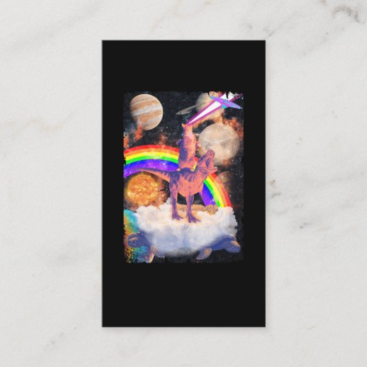 宇宙猫乗りトレックスカメプラネッツ宇宙 名刺 (正面)