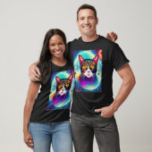 宇宙猫子猫キットイン猫スタイル3 Tシャツ (ユニセックス)