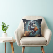 宇宙猫宇宙飛行士：魔法と宇宙冒険 クッション (椅子)