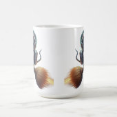 宇宙猫宇宙飛行士：魔法と宇宙冒険 コーヒーマグカップ (中央)