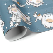 宇宙猫用ラッピング紙 ラッピングペーパー (ロールコーナー)