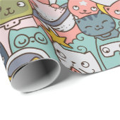 宇宙猫用ラッピング紙 ラッピングペーパー (ロールコーナー)