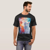 宇宙猫超新星爆発猫 Tシャツ (正面フル)
