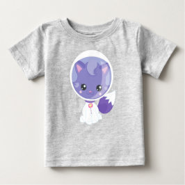 宇宙猫，かわいい猫，宇宙飛行士，コスモナウ，宇宙 ベビーTシャツ