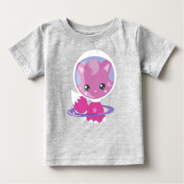 宇宙猫，かわいい猫，宇宙，コスモナウ，宇宙飛行士 ベビーTシャツ