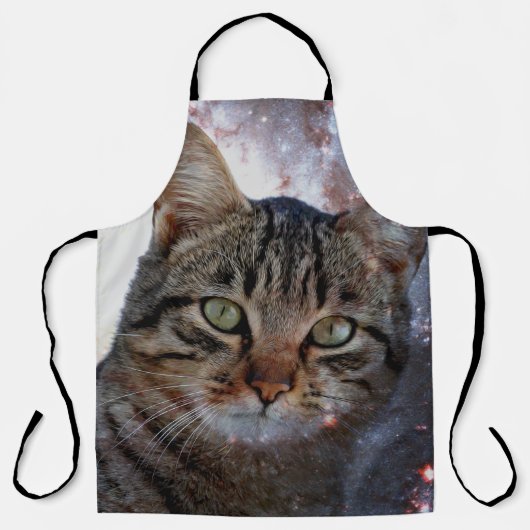 宇宙猫 エプロン (正面)