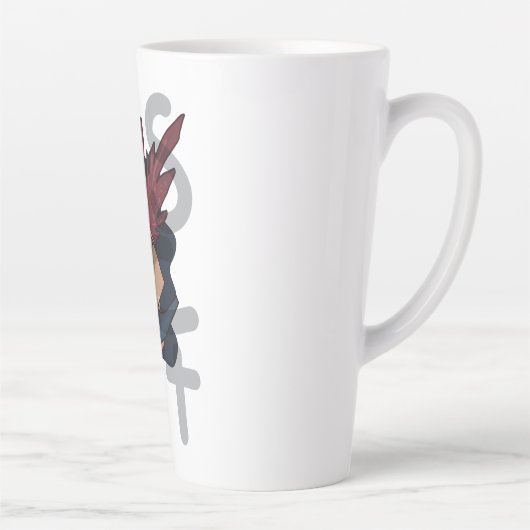 宇宙猫 カフェラテマグ (右)