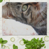 宇宙猫 キッチンタオル (折り畳み)