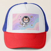 宇宙猫 キャップ (正面)