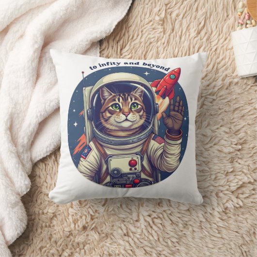 宇宙猫 クッション (ブランケット)