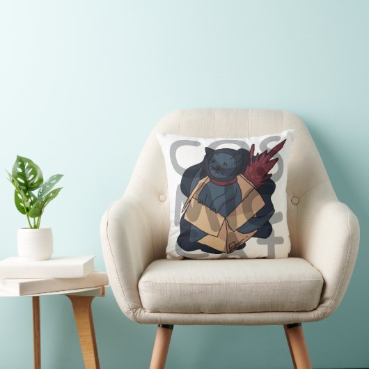 宇宙猫 クッション (椅子)