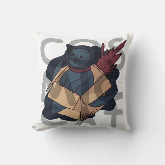 宇宙猫 クッション (正面)