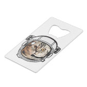 宇宙猫 クレジットカード栓抜き (裏面アングル)