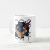 宇宙猫 コーヒーマグカップ (正面左)