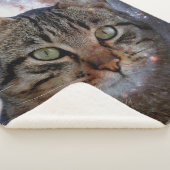 宇宙猫 シェルパブランケット (3/4)